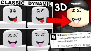 💀 Their response is honestly garbage... (Roblox Dynamic Head/Classic Face Replacement)