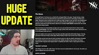 THEY FINALLY NERFED NURSE!!! - Dead By Daylight