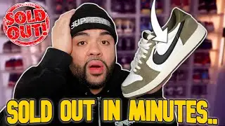 They FLEW! Jordan 1 Low Medium Olive SOLD OUT Within MINUTES..