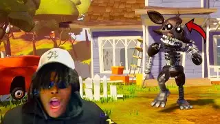 THEY PUT FOXY IN HELLO NEIGHBOR..