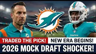 "THEY TRADED THE PICK?! 😱 Miami Dolphins 2026 Mock Draft 6.0"