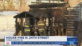 THFD working house fire on city