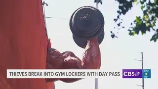 Thieves break into gym lockers with day pass