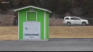 Thieves steal clothes from charity box