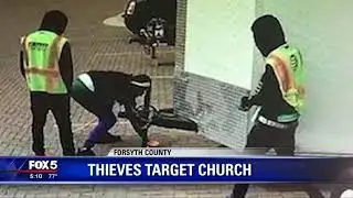 Thieves target Forsyth County church