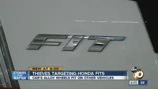 Thieves targeting Honda Fits