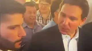 Thin-Skinned Ron DeSantis To Reporter: Are You Blind?!?