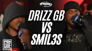 Things get *HEATED* | DRIZZ GB VS SMIL3S Pen Game Rap Battle