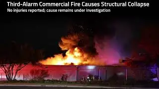 Third-Alarm Fire Damages Spring Valley Strip Mall