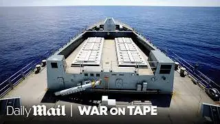 This £1bn warship can shoot down anything that flies | War On Tape | Daily Mail