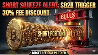 THIS Bitcoin Move Triggers Massive Short Squeeze #Bitget Welcome Bonus