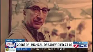 This Day in History: Dr. Michael DeBakey died July 11, 2008