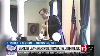 This Day in History: Vt. lawmakers vote to raise state drinking age