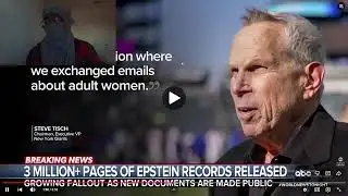 this is crazy🤢 Growing fallout from Epstein document release