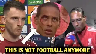 🔥This is not professional Andy Robertson break silence over marseille incident ✅