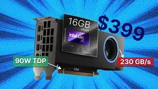 This is the BEST & CHEAP LOCAL AI GPU! Intel just CRUSHED Nvidia & AMD!
