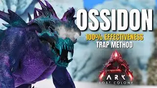 This is the BEST Ossidon Taming Method | Ark Survival Ascended