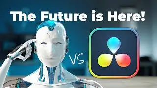 This is THE FUTURE of Video Editing & VFX!! DaVinci Resolve VS AI