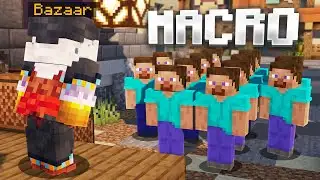 This is the most advanced bazaar macro I’ve ever seen… | HYPIXEL SKYBLOCK