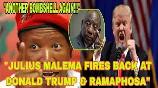 This Malema Speech Has Everyone Talking | Trump, Ramaphosa, Land”