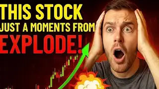 This stock just a moments from EXPLODE!