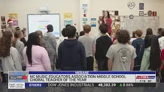 This Triad music teacher is being recognized for her work