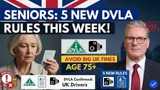 THIS WEEK 🚨 DVLA Rolls Out 5 New Rules — UK Drivers Avoid Big Fines