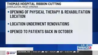 Thomas Hospital ribbon cutting