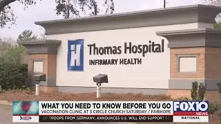 Thomas Hospital setting up for vaccine clinic