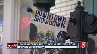 Thousands Expected For Music City Bowl