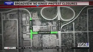 Thousands expected to gather in Broadview for protest denouncing ICE actions