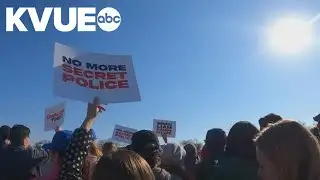 Thousands gather for anti-ICE rally in East Austin