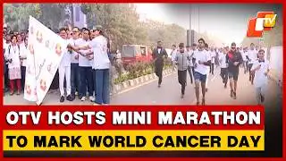 Thousands Join OTV Mini Marathon On World Cancer Day