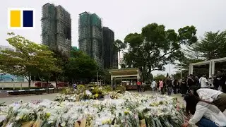 Thousands mourn Hong Kong fire victims