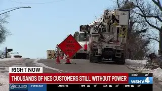 Thousands of NES customers still without power