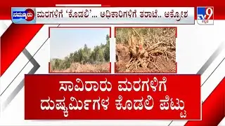 Thousands Of Trees Cut Down At Belagavi: ಬೆಳಗಾವಿಯಲ್ಲಿ ಸಾವಿರಾರು ಮರಗಳ ಹನನ |ಅಧಿಕಾರಿಗಳ ವಿರುದ್ಧ ಜನರು ಕೆಂಡ