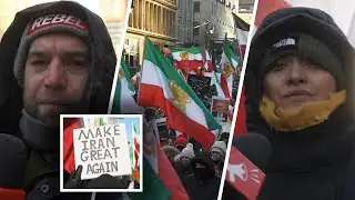 Thousands rally in Montreal to support Iranian people amid brutal crackdown