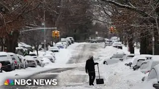 Thousands still without power after U.S. hit with historic snowstorm