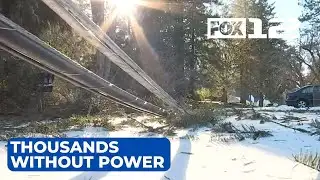 Thousands still without power as crews assess damages