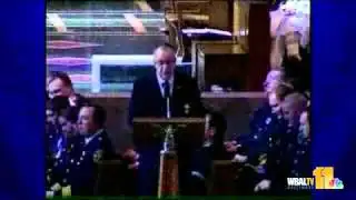 Thousands Turn Out For Firefighter