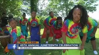 Thousands turn up for Juneteenth celebration in Milwaukee