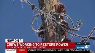 Thousands without power across Tennessee following winter storm
