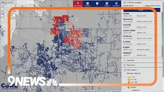 Thousands without power after widespread outages