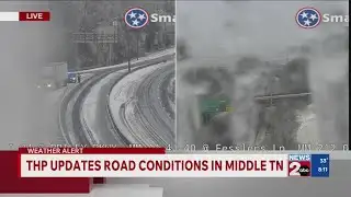 THP provides update on road conditions Sunday morning