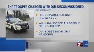 THP trooper decommissioned following DUI arrest