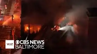 Three-alarm fire contained at a historic Baltimore building