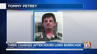 Three Charged After Hours Long Barricade