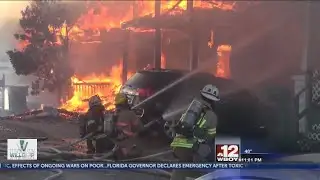 Three houses destroyed in Easter fire