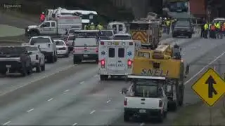 Three killed in Amtrak train derailment