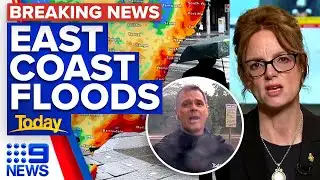 Three states grappling with flood emergencies | Weather | 9 News Australia